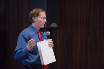 Evan Hyde at RefComm Mumbai