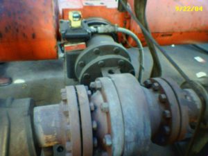 oil feed valve to FCCU