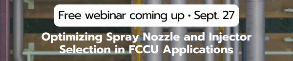 Optimizing Spray Nozzle and Injector Selection in FCCU Applications