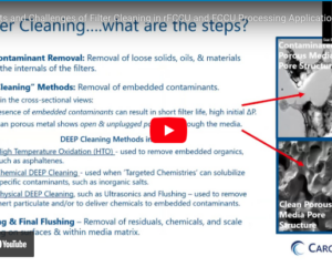 Benefits and Challenges of Filter Cleaning in rFCCU and FCCU Processing Applications